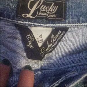Lucky Brand Blue Crop Jeans